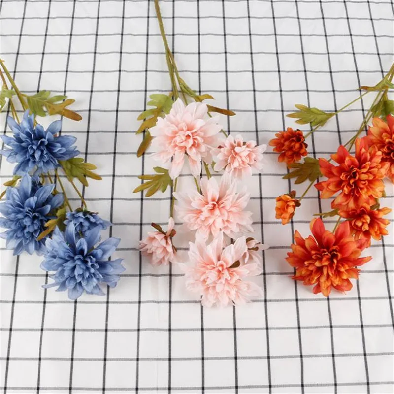 5Pcs Fake Long Stem Dahlia (6 Heads/Piece) 32.28" Length Simulation Autumn Peony for Wedding Home Decorative Artificial Flowers
5Pcs Fake Long Stem Dahlia (6 Heads/Piece) 32.28" Length Simulation Autumn Peony for Wedding Home Decorative Artificial Flowers