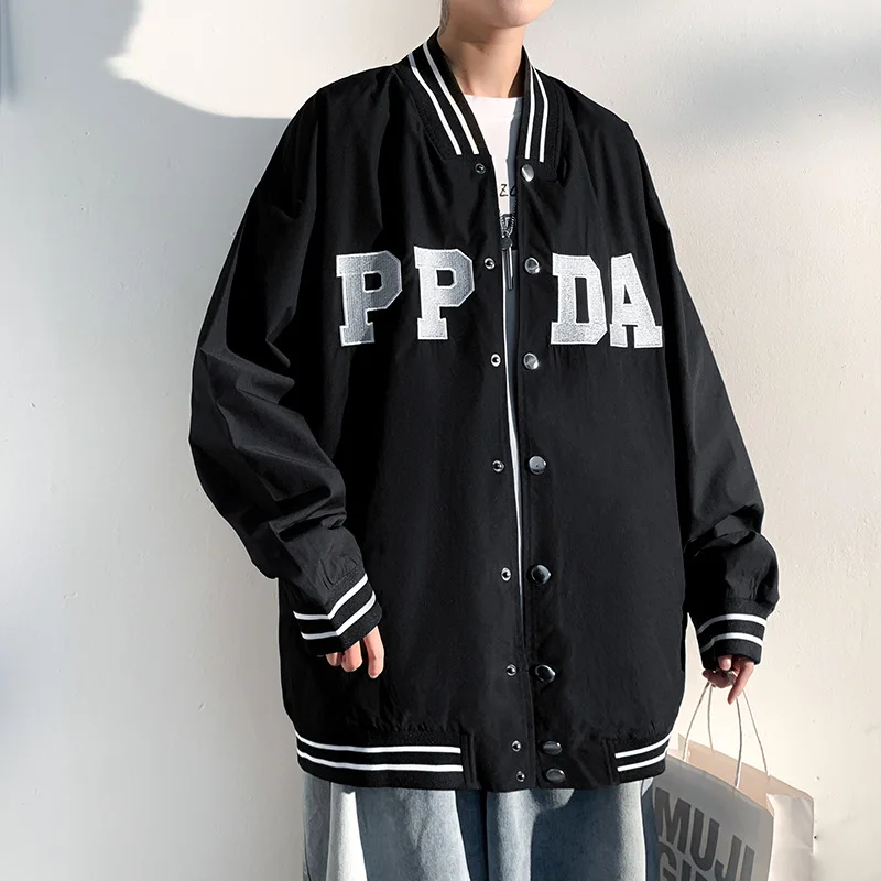 Hip Hop Baseball Jacket Men Letter Patch Color Block Mens Harajuku Embroidery Fashion Jacket Men Streetwear Bomber Jacket Unisex
Hip Hop Baseball Jacket Men Letter Patch Color Block Mens Harajuku Embroidery Fashion Jacket Men Streetwear Bomber Jacket Unisex