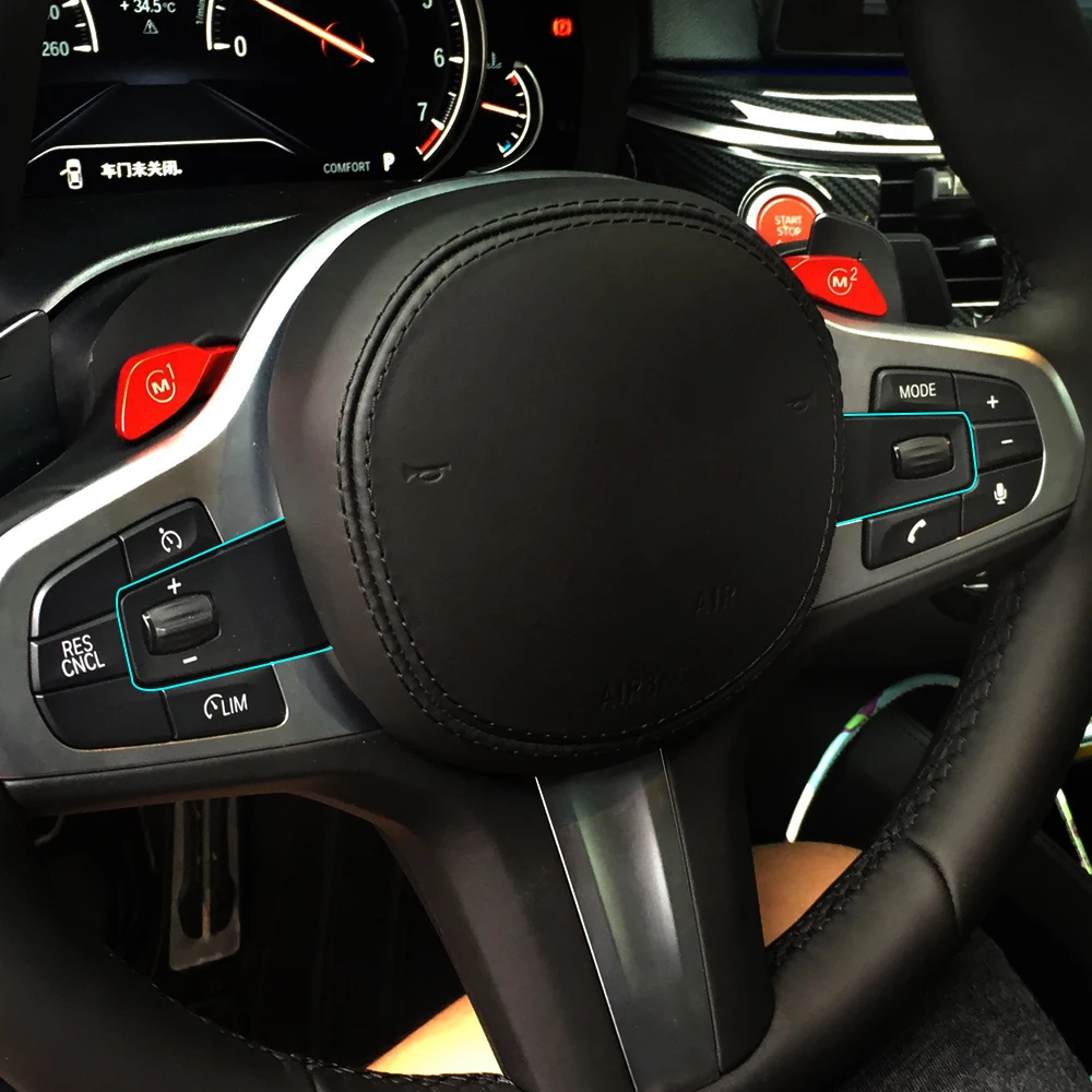 Крышка кнопки рулевого колеса для BMW G30, G11, G12, G01, отделка декоративных кнопок рулевого колеса
Крышка кнопки рулевого колеса для BMW G30, G11, G12, G01, отделка декоративных кнопок рулевого колеса