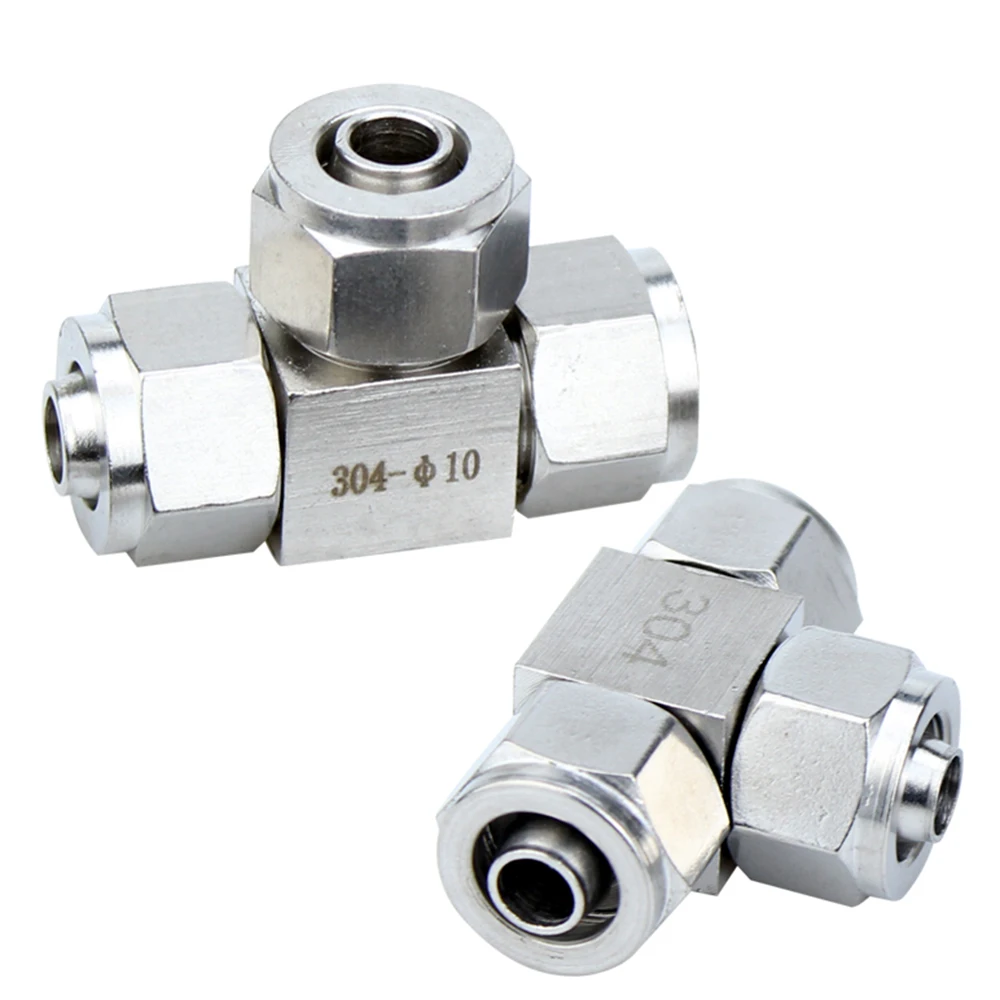 304 stainless steel pneumatic joint pipe joint trachea hose quick twist joint PE4 6 8 10 12 three-way joint PTFE pipe hose joint
304 stainless steel pneumatic joint pipe joint trachea hose quick twist joint PE4 6 8 10 12 three-way joint PTFE pipe hose joint