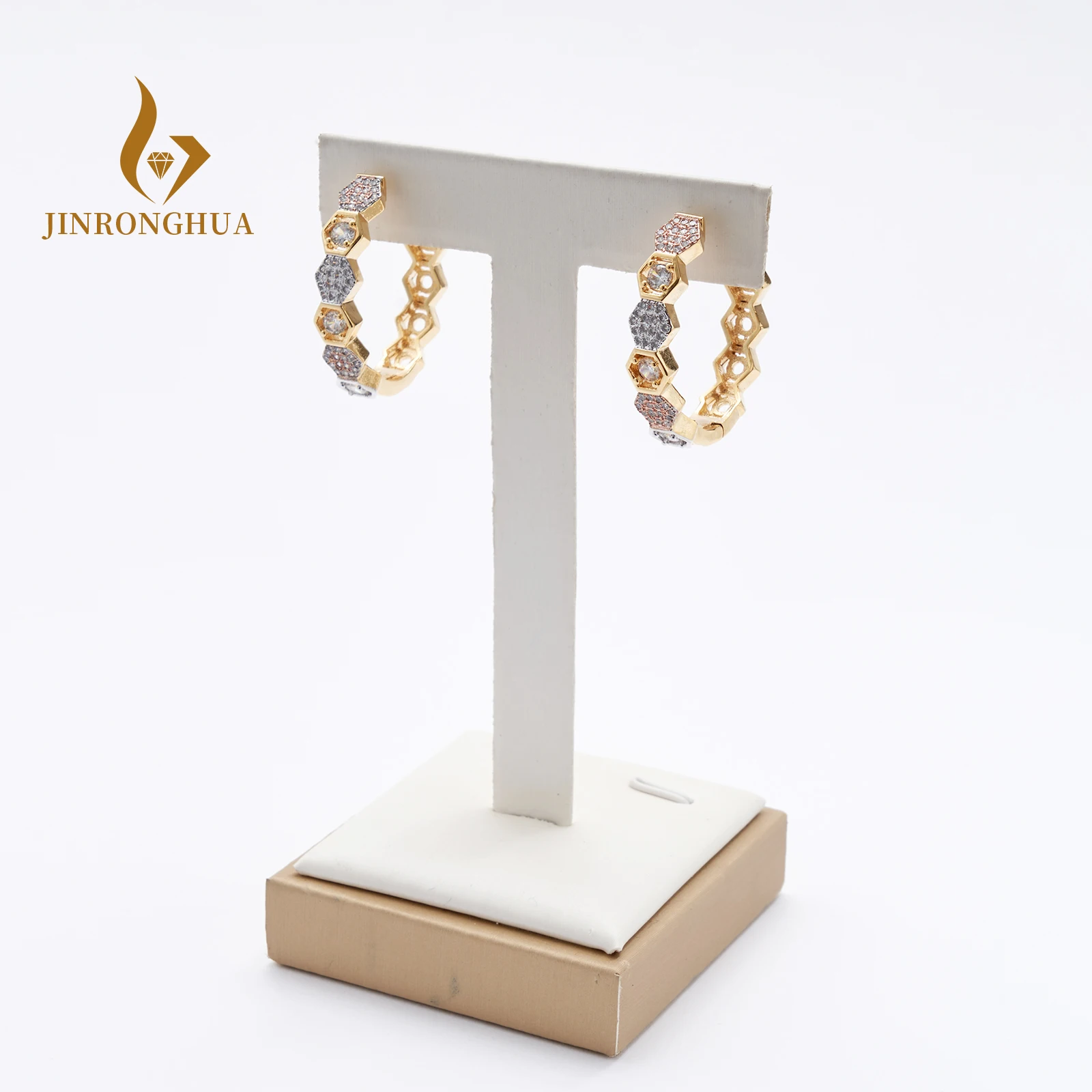 JRH Large Fine Earrings Round Zircon Big Earring For Women Wedding Evening Earrings Copper Hoop Elegant Earrings Dubai African
JRH Large Fine Earrings Round Zircon Big Earring For Women Wedding Evening Earrings Copper Hoop Elegant Earrings Dubai African