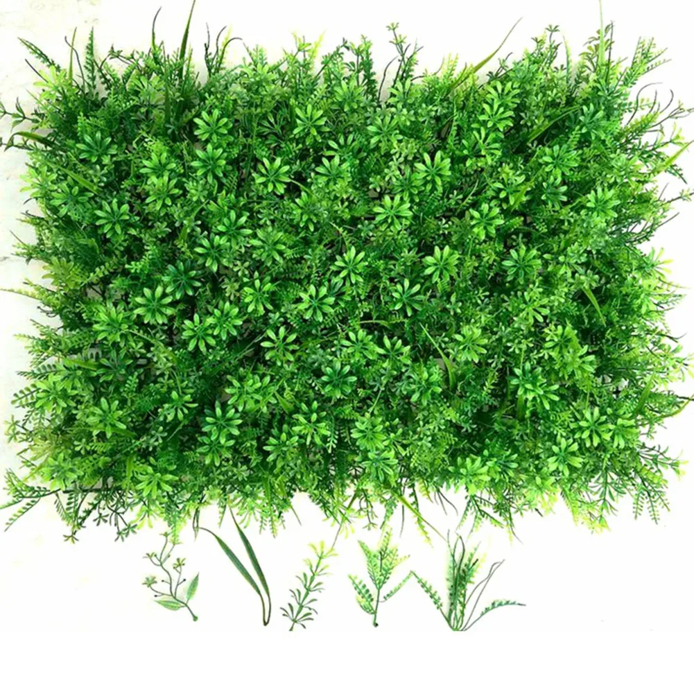 Artificial Plants Foliage Hedge Grass Mat Greenery Panels Wall Fence 40*60cm DIY Wall Decor Garden Landscape Garden Fence
Artificial Plants Foliage Hedge Grass Mat Greenery Panels Wall Fence 40*60cm DIY Wall Decor Garden Landscape Garden Fence