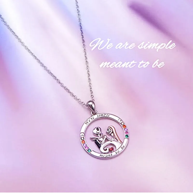 Fashionable Simple and Exquisite Skull Newlyweds Pendant Couple Necklaces for Men and Women Charm Jewelry Wedding Birthday Gifts
Fashionable Simple and Exquisite Skull Newlyweds Pendant Couple Necklaces for Men and Women Charm Jewelry Wedding Birthday Gifts