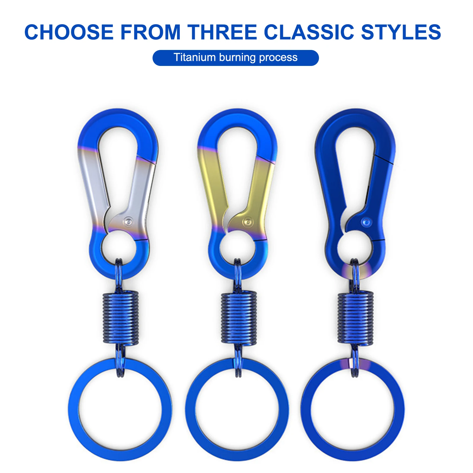 1PCS Motorcycle Titanium Keychain Simple Strong Carabiner Shape Stainless Steel Car Keychain Gold AlloyHook DIY Key Chain Rings
1PCS Motorcycle Titanium Keychain Simple Strong Carabiner Shape Stainless Steel Car Keychain Gold AlloyHook DIY Key Chain Rings