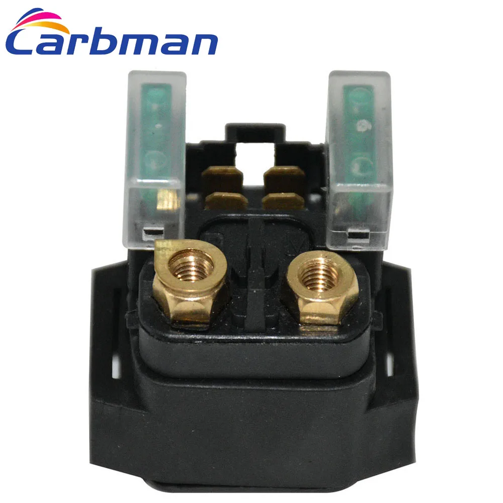 Carbman Starter Relay Solenoid for YAMAHA 450 YFZ450 YFZ45 2004 2005 2006 2007 2008 ATV NEW High Quality
Carbman Starter Relay Solenoid for YAMAHA 450 YFZ450 YFZ45 2004 2005 2006 2007 2008 ATV NEW High Quality