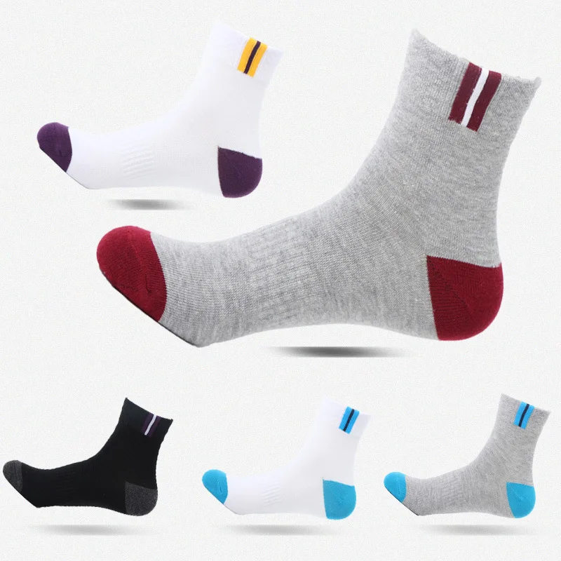 10 pairs/Lot Hot Sell Men Sport Socks High Quality Cotton Socks Male Running Breathable Comfortable Football Basketball Socks
10 pairs/Lot Hot Sell Men Sport Socks High Quality Cotton Socks Male Running Breathable Comfortable Football Basketball Socks