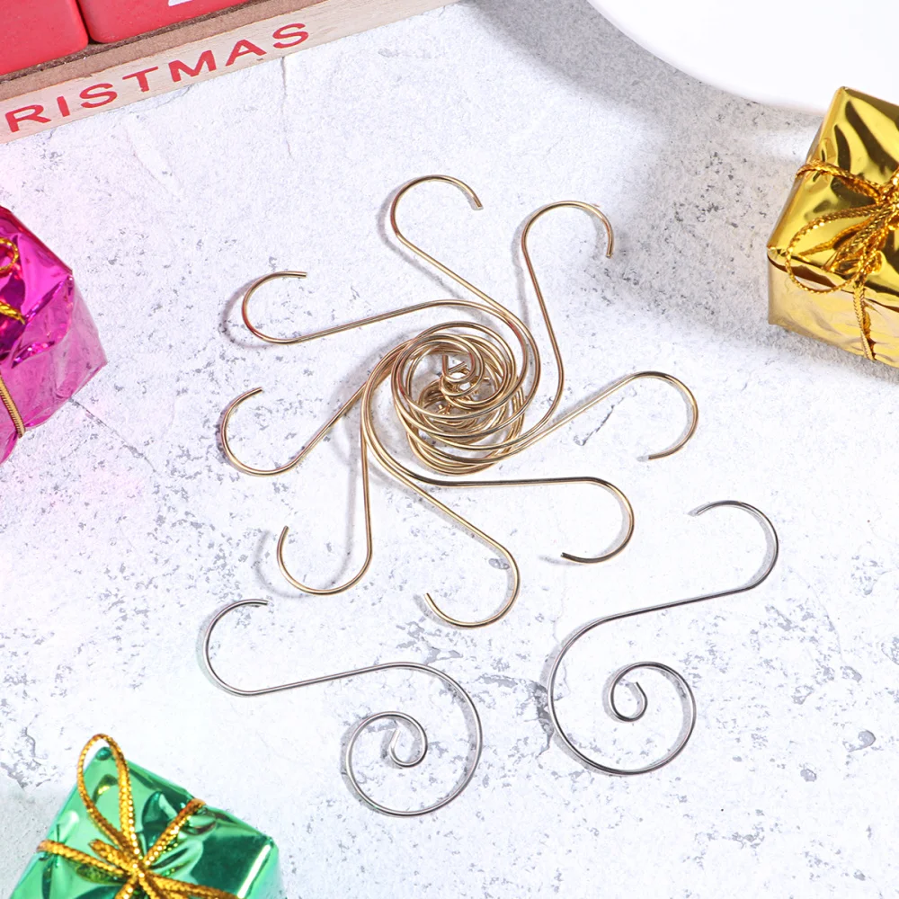 Toyvian 160PCS Stainless Steel Hooks Multifunctional Shaped Hooks for Christmas Decoration Golden Silver
Toyvian 160PCS Stainless Steel Hooks Multifunctional Shaped Hooks for Christmas Decoration Golden Silver