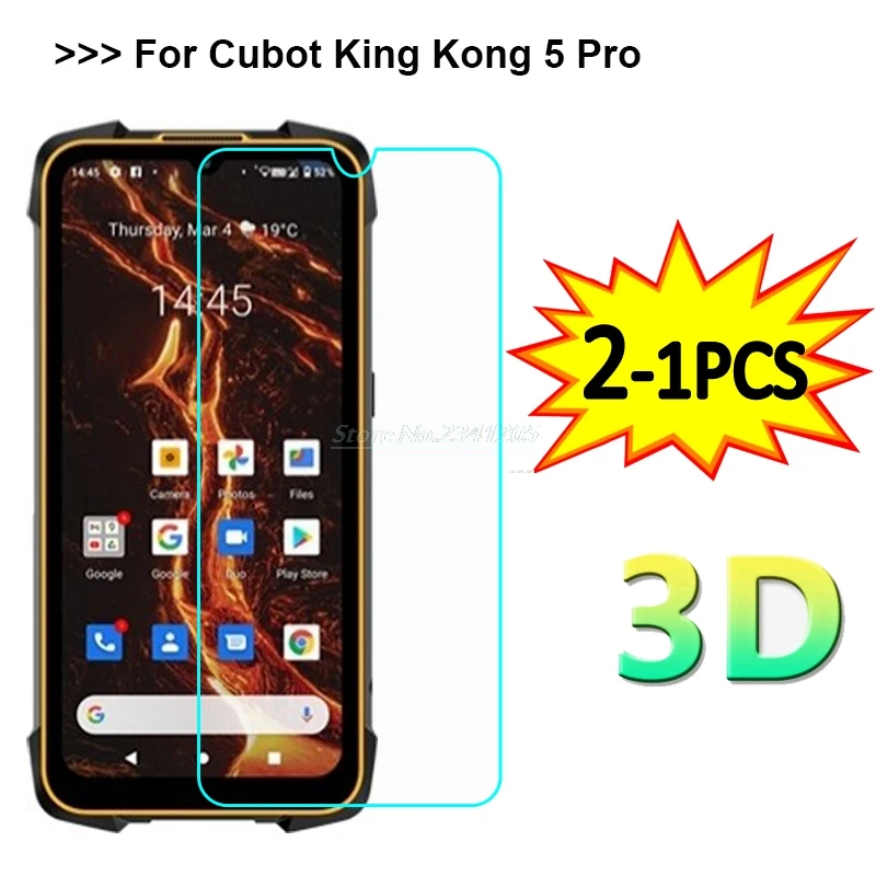 2-1PC Tempered Glass For Cubot King Kong 5 Pro Screen Protector 9H Protective Glass on Vidrio Cubot KingKong 5 Pro 5Pro Pelicula
2-1PC Tempered Glass For Cubot King Kong 5 Pro Screen Protector 9H Protective Glass on Vidrio Cubot KingKong 5 Pro 5Pro Pelicula