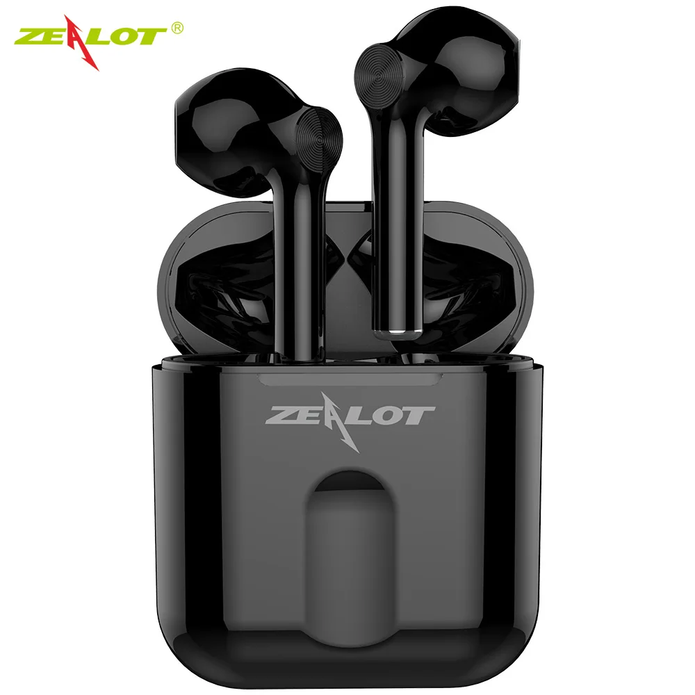 ZEALOT T2 Mini TWS Earbuds Bluetooth V5.0 In-Ear Wireless Sport Earphones Tap Control Headset Handsfree + Charging Case
ZEALOT T2 Mini TWS Earbuds Bluetooth V5.0 In-Ear Wireless Sport Earphones Tap Control Headset Handsfree + Charging Case