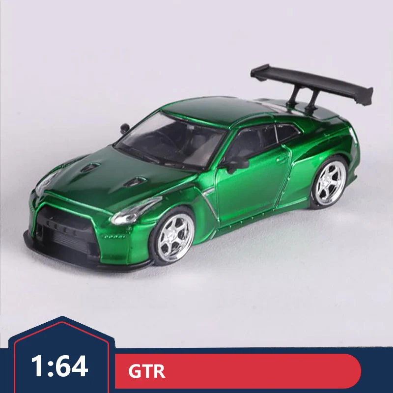 LM 1:64 Nissan GTR широкоугольная спортивная машина Ares имитация металлической модели автомобиля NISSAN
LM 1:64 Nissan GTR широкоугольная спортивная машина Ares имитация металлической модели автомобиля NISSAN
