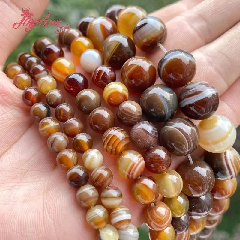 6.8.10.12mm Round Smooth Stripe Brazil Agates Natural Stone Loose Beads for DIY Accessories Jewelry Making Necklace Bracelets
6.8.10.12mm Round Smooth Stripe Brazil Agates Natural Stone Loose Beads for DIY Accessories Jewelry Making Necklace Bracelets