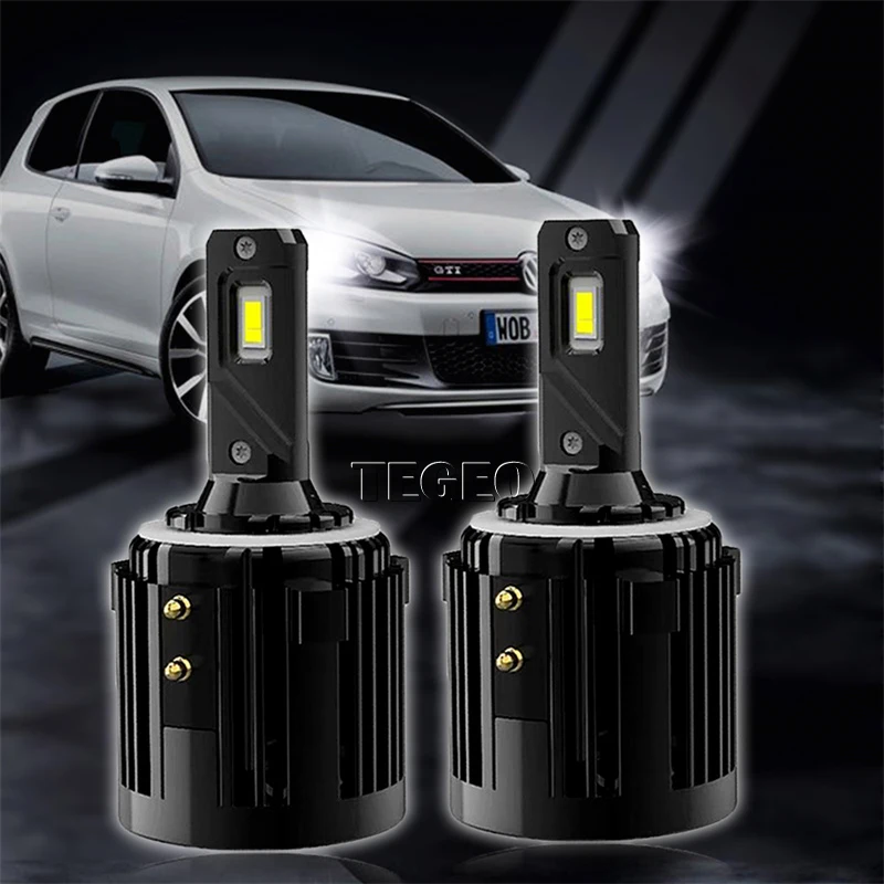

TEGEO Upgraded Error Free Canbus H7 LED Headlight Bulb 72W 6000K White Low Beam Light Car LED Headlamp For Golf 6 MK6 Golf 7 MK7