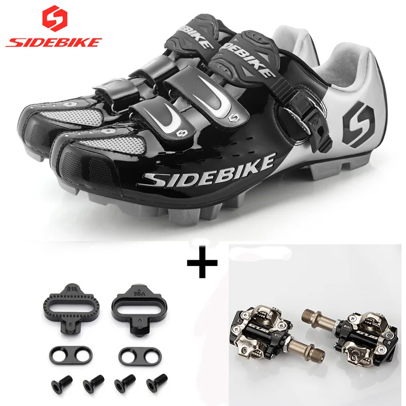 Triathlon Cycling Shoes with CR-MO Sealed bearing Pedals Self-Locking Spinning Professional Bicycle Shoes Male Mountain Sneakers
Triathlon Cycling Shoes with CR-MO Sealed bearing Pedals Self-Locking Spinning Professional Bicycle Shoes Male Mountain Sneakers