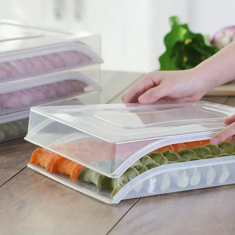 2020 Portable Dumpling Tray Storage Box Refrigerator Fresh Keeping Container Holder Organizer Kitchen Accessories
2020 Portable Dumpling Tray Storage Box Refrigerator Fresh Keeping Container Holder Organizer Kitchen Accessories