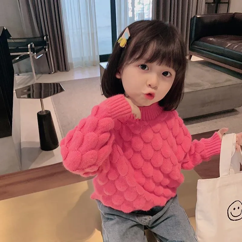 Elegant Knitting Spring Winter Warm Clothes Boys Girls Sweater Kids Toddler Teens Tops Children Cute Thicken High Quality 2021
Elegant Knitting Spring Winter Warm Clothes Boys Girls Sweater Kids Toddler Teens Tops Children Cute Thicken High Quality 2021