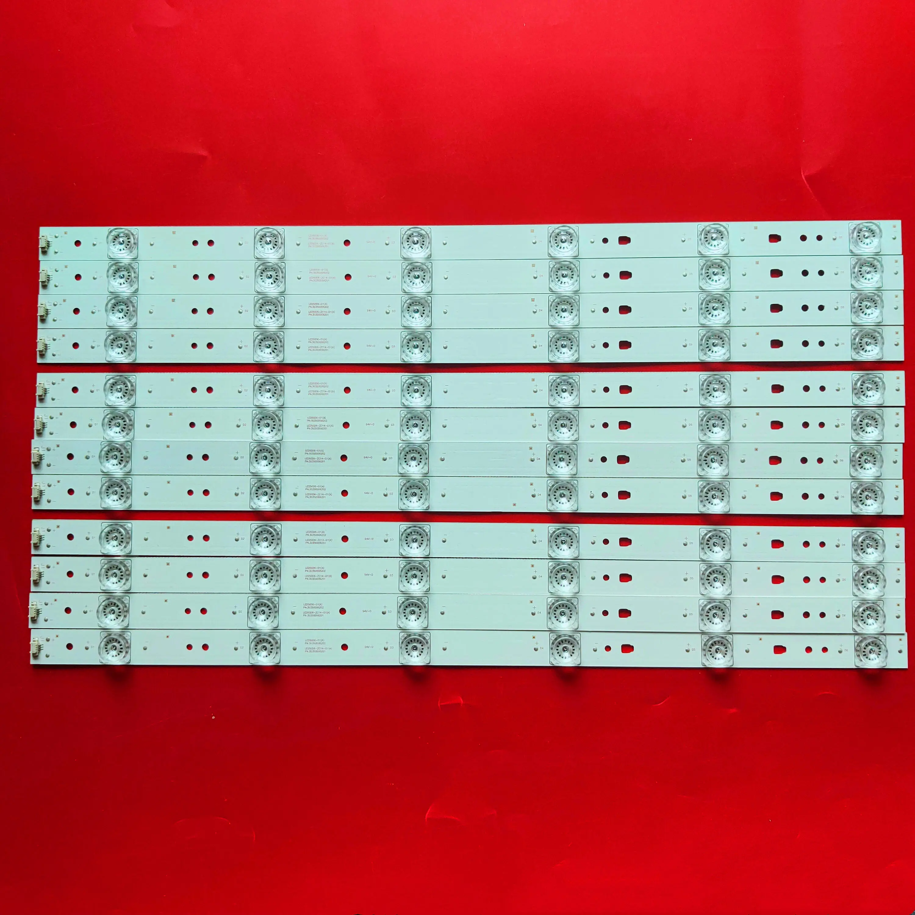 Новый комплект 12 шт. 6LED 495 мм Светодиодная лента подсветки для LE50A7100L LED50D6-ZC14-01 (A) 30350006202 30350006201
Новый комплект 12 шт. 6LED 495 мм Светодиодная лента подсветки для LE50A7100L LED50D6-ZC14-01 (A) 30350006202 30350006201
