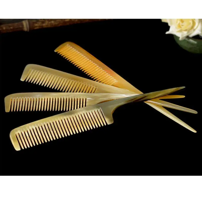 Yak Horn Pointed Tail Comb Pointed Tail Comb Yak Horn Sharp Tail Comb Hair Styling Tool Hairdressing Comb For Salon Barber 
Yak Horn Pointed Tail Comb Pointed Tail Comb Yak Horn Sharp Tail Comb Hair Styling Tool Hairdressing Comb For Salon Barber