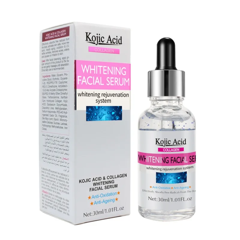 30ml Facial Moisturizing Minimizing the Pores Skin Brightening Anti-acne Essence Kojic Acid Collagen Essence Liquid
30ml Facial Moisturizing Minimizing the Pores Skin Brightening Anti-acne Essence Kojic Acid Collagen Essence Liquid
