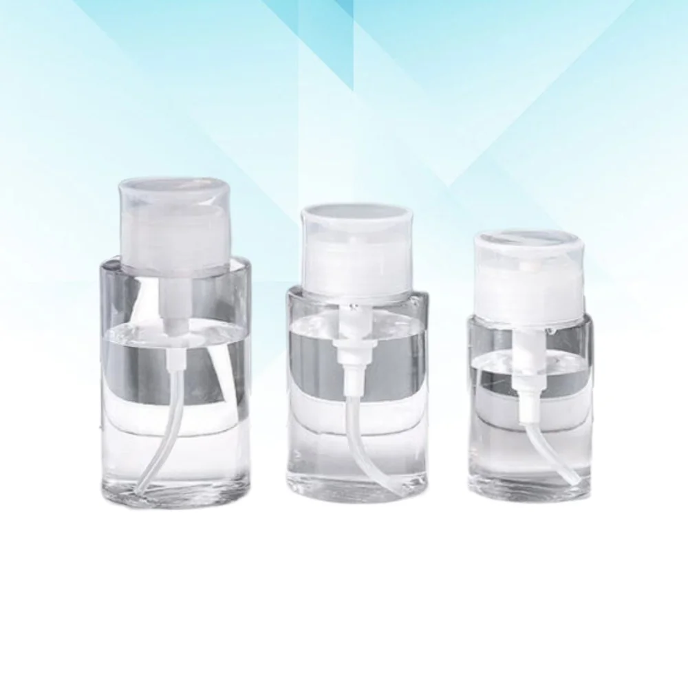 3pcs Pressed Portable Travel Bottle Transparent Empty Bottle Spray Bottle for Travel Trip
3pcs Pressed Portable Travel Bottle Transparent Empty Bottle Spray Bottle for Travel Trip