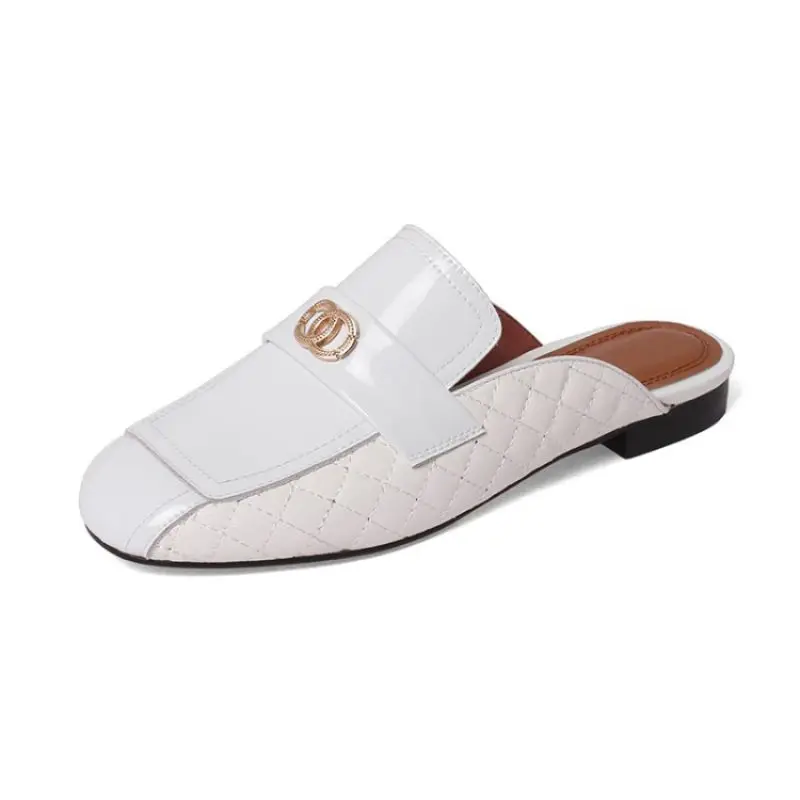 Fashion Women's Shoes Leather Ladies Sandals Luxury Designer Casual Shoes Solid Color Low Heels Shoes Round Toe Women's Shoes
Fashion Women's Shoes Leather Ladies Sandals Luxury Designer Casual Shoes Solid Color Low Heels Shoes Round Toe Women's Shoes