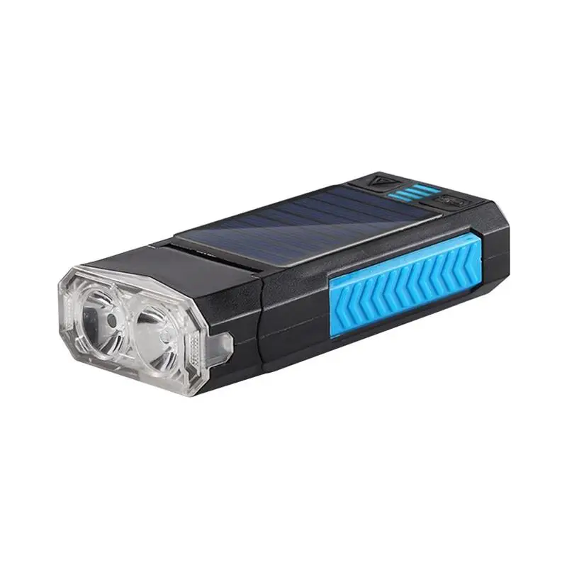Solar Bicycle Light 6 Modes LED Road Mountain Bike Front Light Waterproof Bicycle Bell Light USB Rechargeable Headlight
Solar Bicycle Light 6 Modes LED Road Mountain Bike Front Light Waterproof Bicycle Bell Light USB Rechargeable Headlight