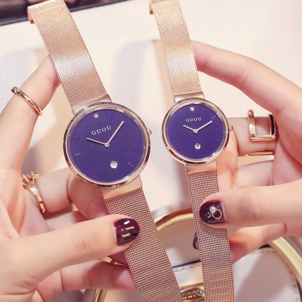 Minimalism Milanses Bracelets Lovers Wrist watch Quiet 2 Hands Analog Watches Simple Fashion Calendar Watches Waterproof Relojes
Minimalism Milanses Bracelets Lovers Wrist watch Quiet 2 Hands Analog Watches Simple Fashion Calendar Watches Waterproof Relojes
