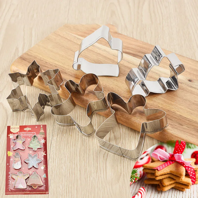 6pcs/set Christmas Cookie Biscuit Mould Baking Tool Fondant Tool Stainless Steel Snowflake Biscuit Mould Christmas Party Tool
6pcs/set Christmas Cookie Biscuit Mould Baking Tool Fondant Tool Stainless Steel Snowflake Biscuit Mould Christmas Party Tool