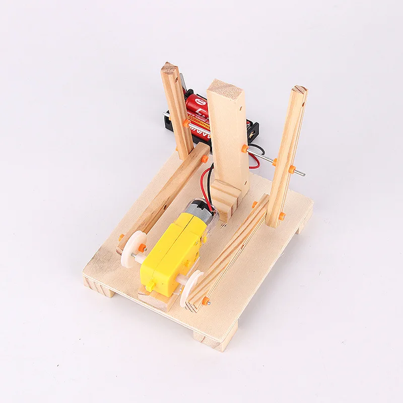 DIY 3D деревянные гуманоидные беговые роботы модели строительные наборы школьные