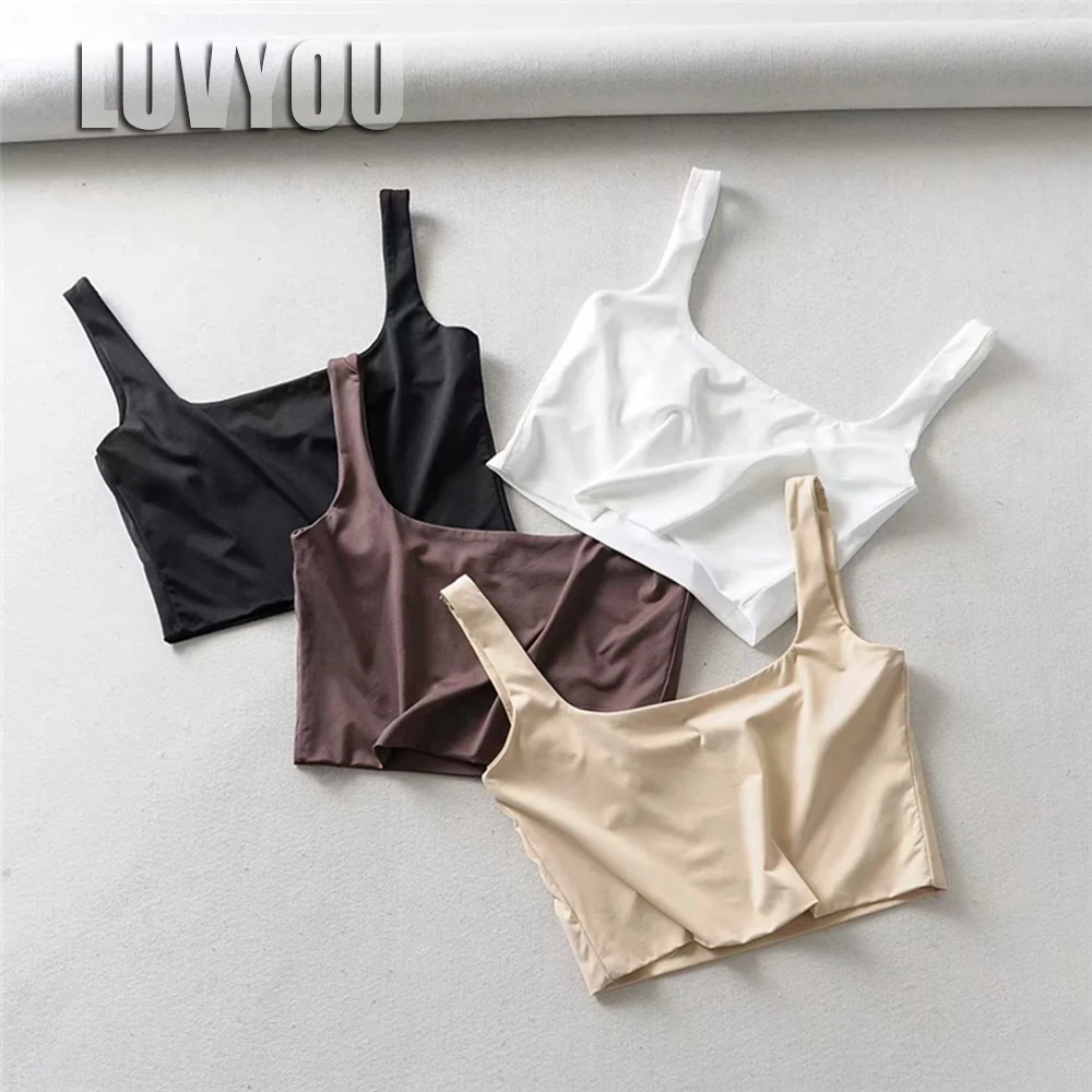 Hot Sale 2019 Summer Women Sexy Sleeveless Tops Fashion Short Square Collar Tank Tops 4 Colors
Hot Sale 2019 Summer Women Sexy Sleeveless Tops Fashion Short Square Collar Tank Tops 4 Colors