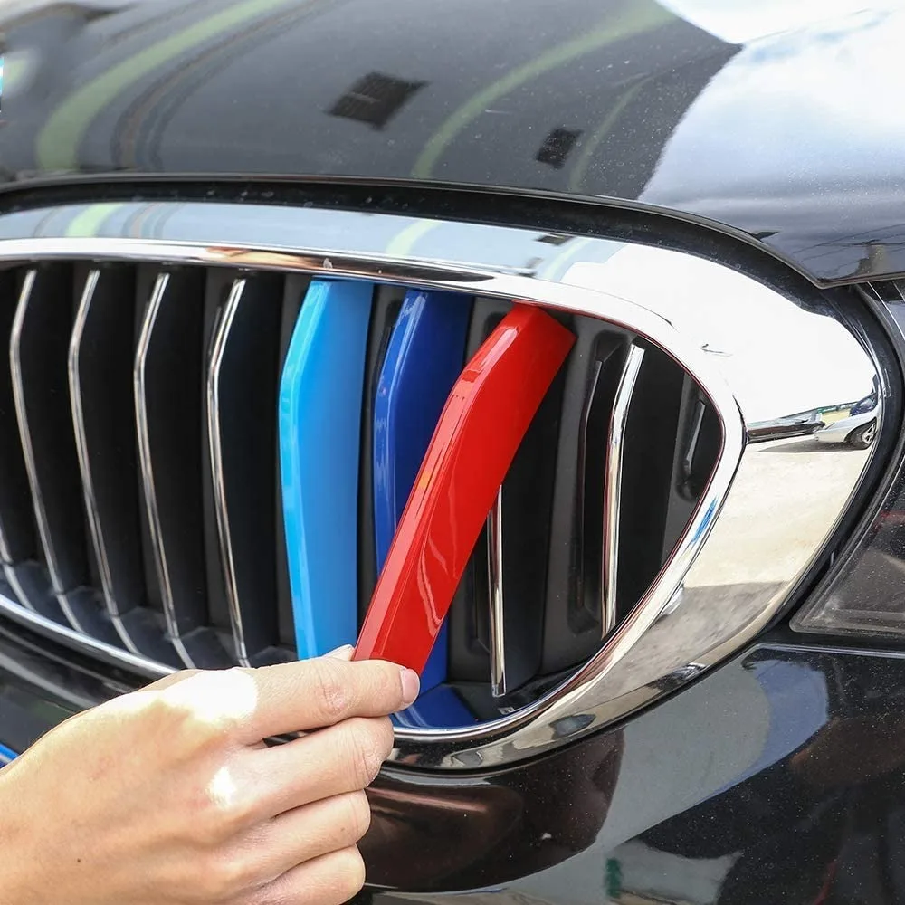 Для BMW Новинка 5 серии G30 G31 G38 530 2017 2018 автомобильный ABS трехцветный передний гриль отделка украшения спортивные полосы Эмблемы 3D наклейки
Для BMW Новинка 5 серии G30 G31 G38 530 2017 2018 автомобильный ABS трехцветный передний гриль отделка украшения спортивные полосы Эмблемы 3D наклейки