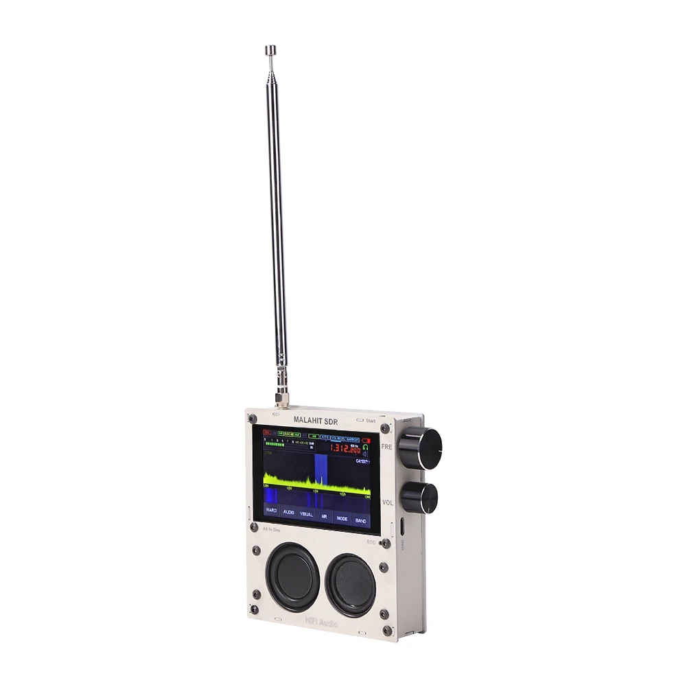 150KHz - 2GHZ Malachite Malahit SDR Receiver Radio DSP SDR Receiver Touching Screen AM/SSB/NFM/WFM Speaker Loudspeaker Shortwave
150KHz - 2GHZ Malachite Malahit SDR Receiver Radio DSP SDR Receiver Touching Screen AM/SSB/NFM/WFM Speaker Loudspeaker Shortwave