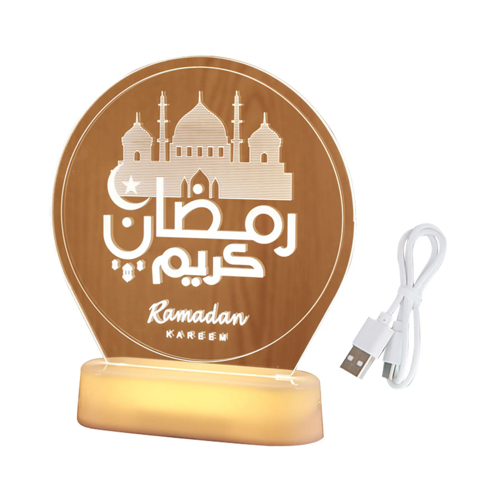 LED Lamp Bedroom Eid Mubarak Night Light Gift Tabletop Atmosphere Warm White Ramadan Decoration Islam Ornament Party For Home
LED Lamp Bedroom Eid Mubarak Night Light Gift Tabletop Atmosphere Warm White Ramadan Decoration Islam Ornament Party For Home