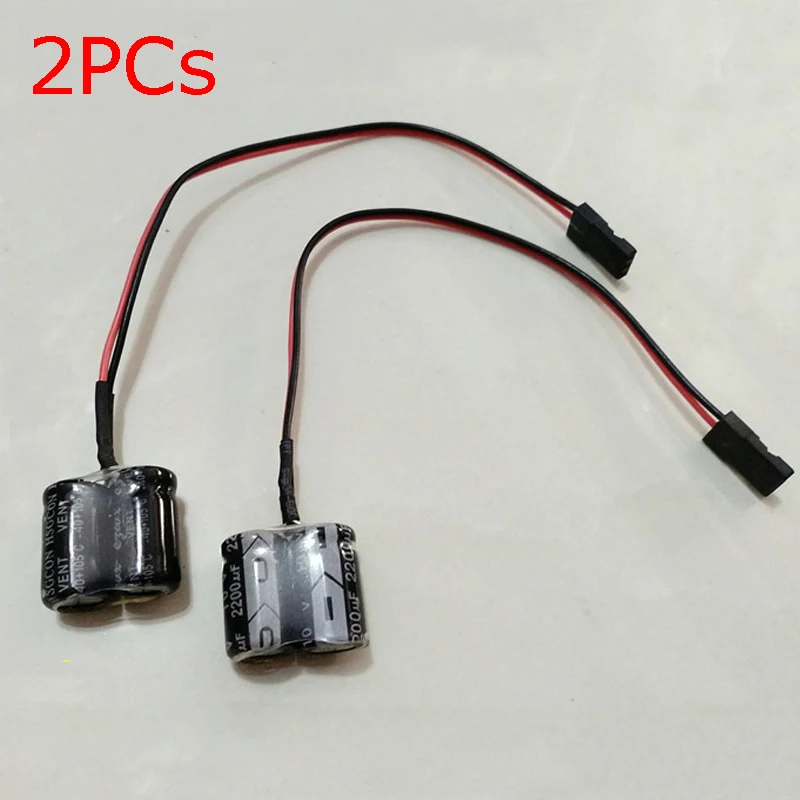 2PCs UAV Filter Capacitor Voltage Regulator for 5V-8.4V Receiver Voltage Circuit RC FPV Drone Accessories
2PCs UAV Filter Capacitor Voltage Regulator for 5V-8.4V Receiver Voltage Circuit RC FPV Drone Accessories