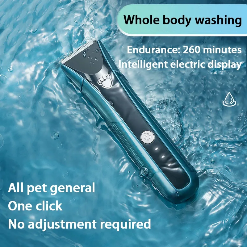 Animal Grooming Clippers Pet Hair Clipper Dog Electric Clippers Cat Cutter Shaver Set IPX7 Waterproof Rechargeable
Animal Grooming Clippers Pet Hair Clipper Dog Electric Clippers Cat Cutter Shaver Set IPX7 Waterproof Rechargeable