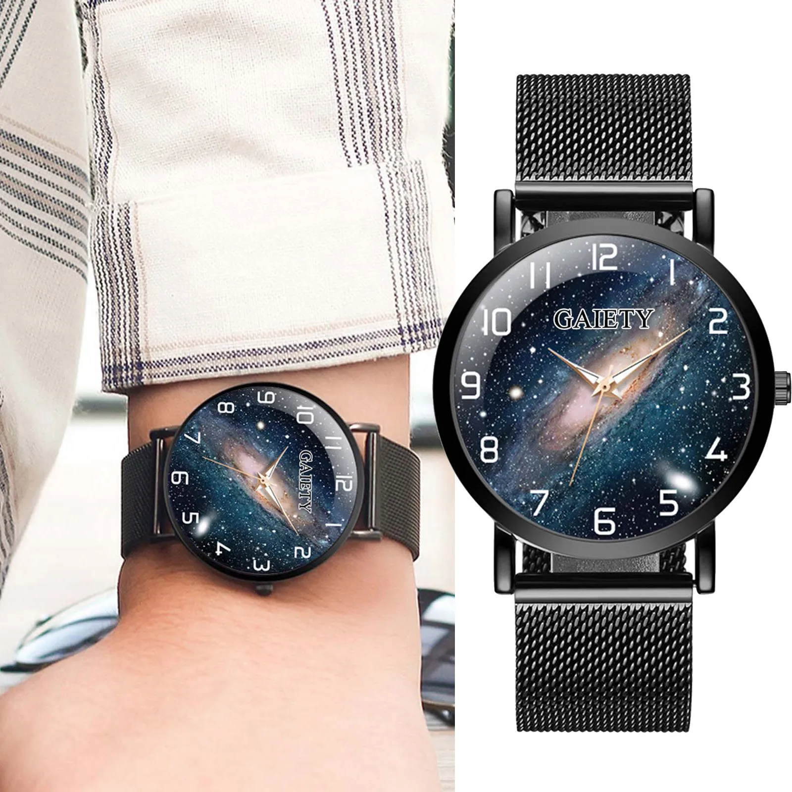 2021 Business Luxury Lady Watches Stainless Steel Mesh Belt Watch Analog Universe Quartz Watch Female Часы Женские Наручные
2021 Business Luxury Lady Watches Stainless Steel Mesh Belt Watch Analog Universe Quartz Watch Female Часы Женские Наручные