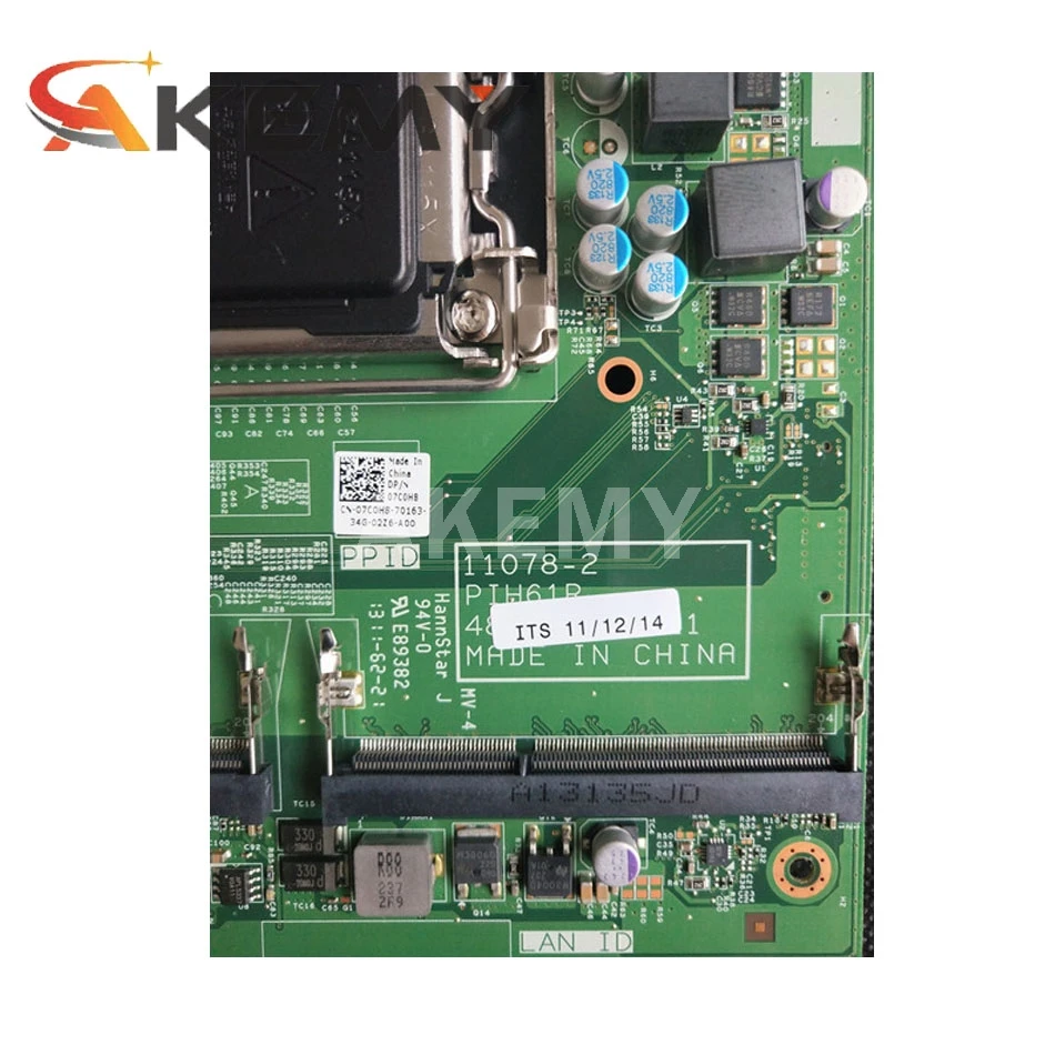 For Dell Inspiron 2020 AIO Motherboard CN-0MTFWP 0MTFWP MTFWP 11078-1 PIH61R 48.3HC01.011 100% Tested Fast Ship
For Dell Inspiron 2020 AIO Motherboard CN-0MTFWP 0MTFWP MTFWP 11078-1 PIH61R 48.3HC01.011 100% Tested Fast Ship