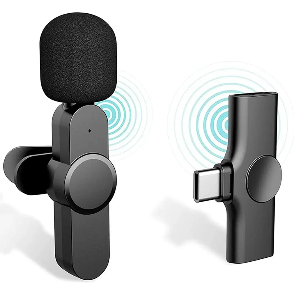 Wireless Lavalier Microphone Portable Audio Video Recording Mini Mic for Android Live Broadcast Gaming Phone Microfonoe
Wireless Lavalier Microphone Portable Audio Video Recording Mini Mic for Android Live Broadcast Gaming Phone Microfonoe