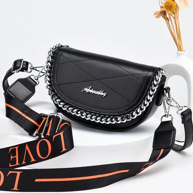 New Fashion Bag Women's 2021 One Shoulder Messenger Bag Korean Leisure Wide Shoulder Strap Small Square Bag
New Fashion Bag Women's 2021 One Shoulder Messenger Bag Korean Leisure Wide Shoulder Strap Small Square Bag