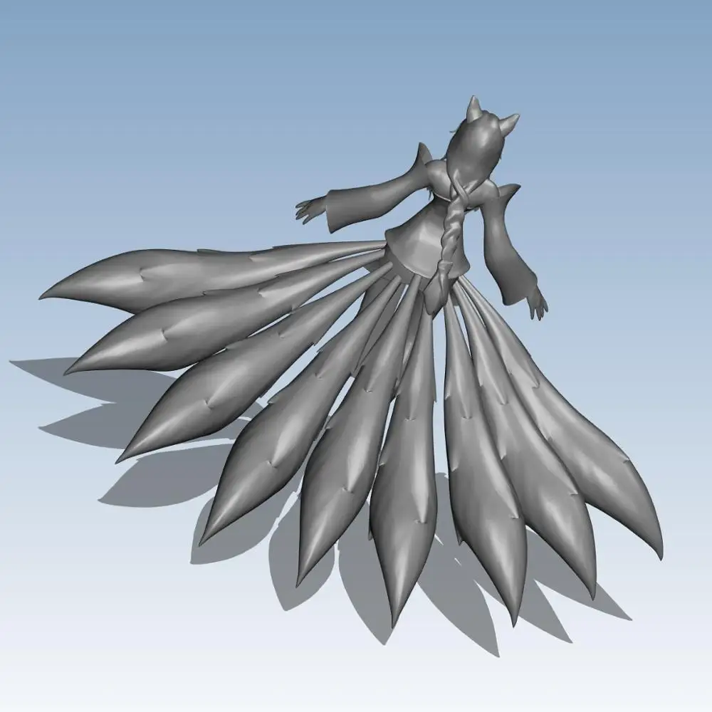 Nine tail Fox Custom order highqualityhighprecision digital models 3D printing service Funny Toys ST6134
Nine tail Fox Custom order highqualityhighprecision digital models 3D printing service Funny Toys ST6134
