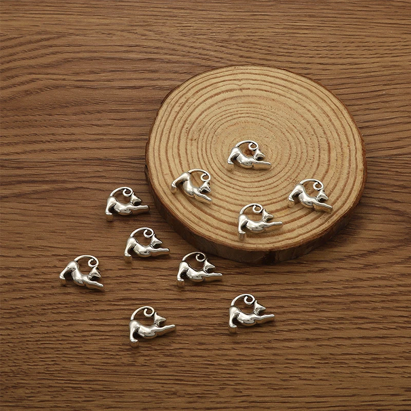 10pcs Charms Lazy Cat 13x17mm Tibetan Silver Color Pendants Antique Jewelry Making DIY Handmade Craft
10pcs Charms Lazy Cat 13x17mm Tibetan Silver Color Pendants Antique Jewelry Making DIY Handmade Craft