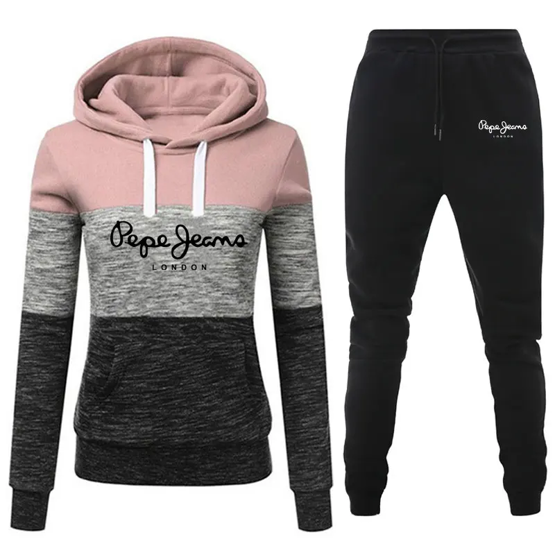 Women's Tracksuit 2 Piece Set Brand Pullover Hoodie+Pants Sports Suit Female Autumn Winter Sweatshirt Sets Sportswear Suits
Women's Tracksuit 2 Piece Set Brand Pullover Hoodie+Pants Sports Suit Female Autumn Winter Sweatshirt Sets Sportswear Suits