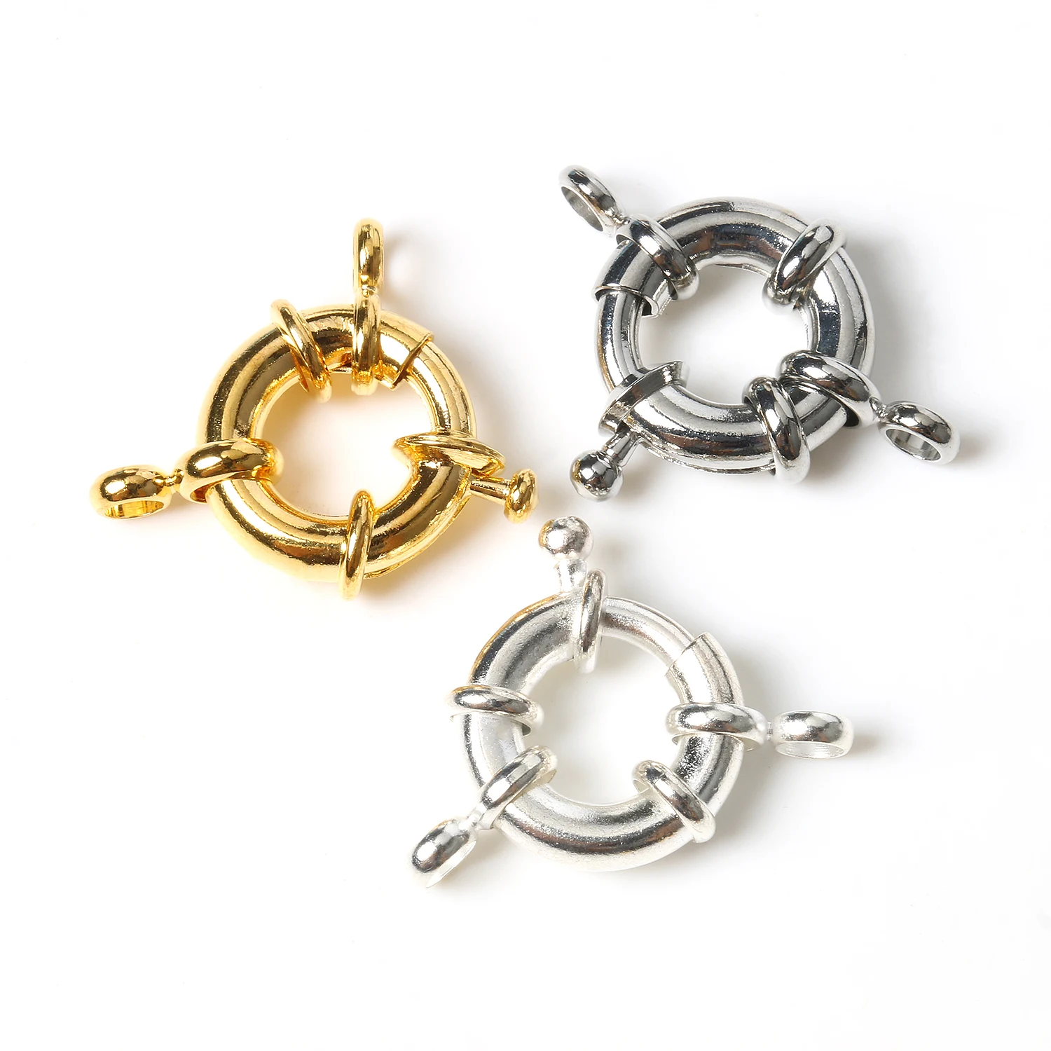 11/13/15mm Gold/Silver Color Metal Lobster Clasp Spring Clasps For Jewelry Making DIY Clavicle Bracelets Necklace Findings Craft
11/13/15mm Gold/Silver Color Metal Lobster Clasp Spring Clasps For Jewelry Making DIY Clavicle Bracelets Necklace Findings Craft