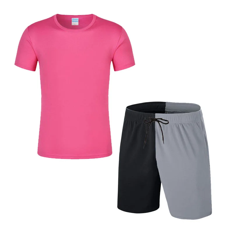Men's Sportswear Short-Sleeved T-Shirt Shorts Suit Summer 2-Piece Casual Wear
Men's Sportswear Short-Sleeved T-Shirt Shorts Suit Summer 2-Piece Casual Wear