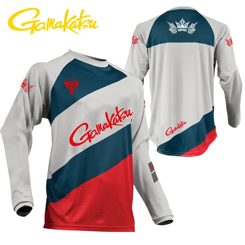 2020 New Summer GAMAKATSU Fishing Jersey Men Clothing Fishing Clothes Anti-UV Quick-Dry Breathable Long Sleeve Fishing Shirt
2020 New Summer GAMAKATSU Fishing Jersey Men Clothing Fishing Clothes Anti-UV Quick-Dry Breathable Long Sleeve Fishing Shirt