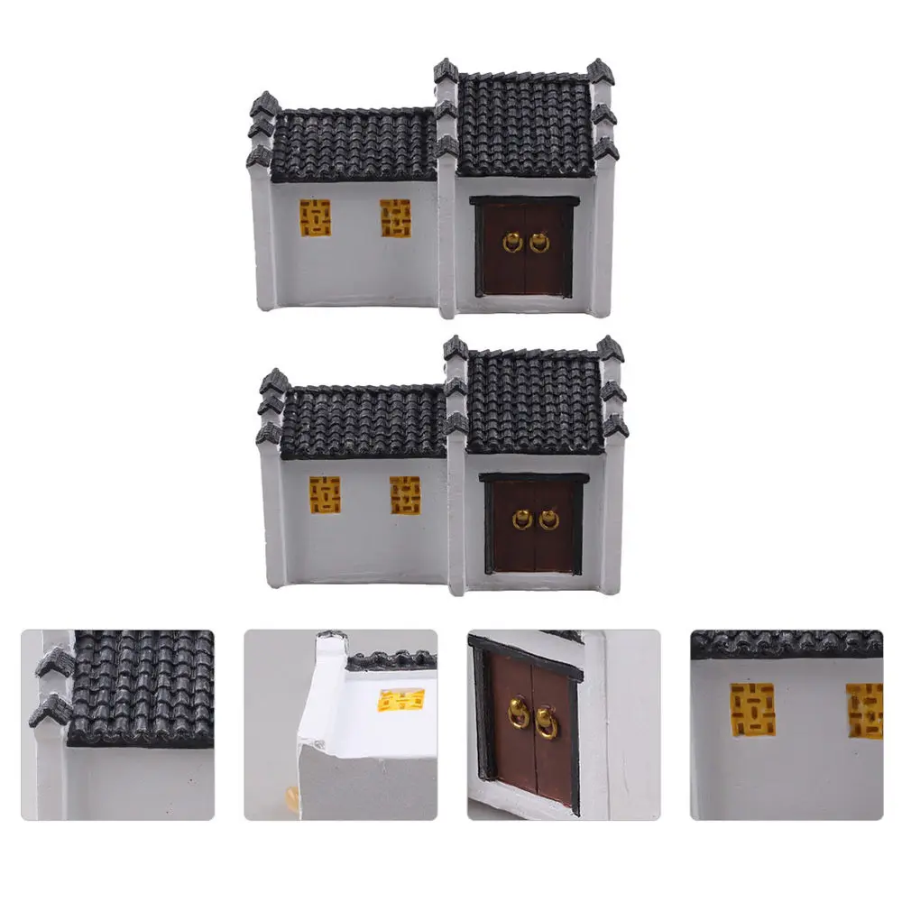 2Pcs Simulation Mini Building Resin Craft Adornment Aquarium Decor Grey
2Pcs Simulation Mini Building Resin Craft Adornment Aquarium Decor Grey