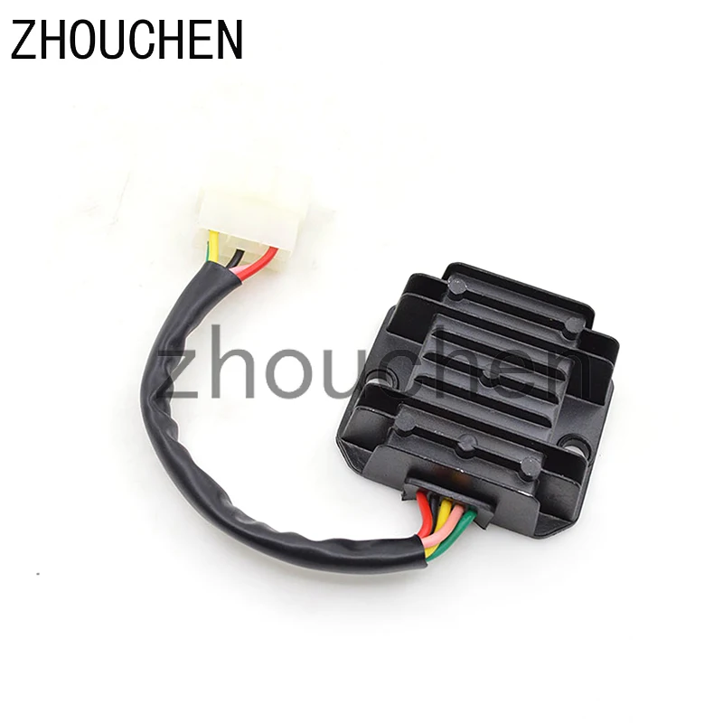 Мотоцикл 5 Провода Напряжение Регулятор выпрямителя Для GY6 KYMCO ловкость 2T R16 10 Rs