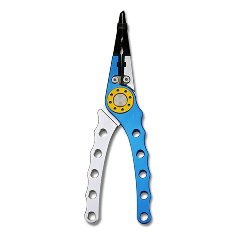 Aluminum Alloy Tungsten Steel Lure Erbium Open Loop Unhooking Multifunctional Pliers Fishing Pliers Hook Remover Braid Cutter
Aluminum Alloy Tungsten Steel Lure Erbium Open Loop Unhooking Multifunctional Pliers Fishing Pliers Hook Remover Braid Cutter