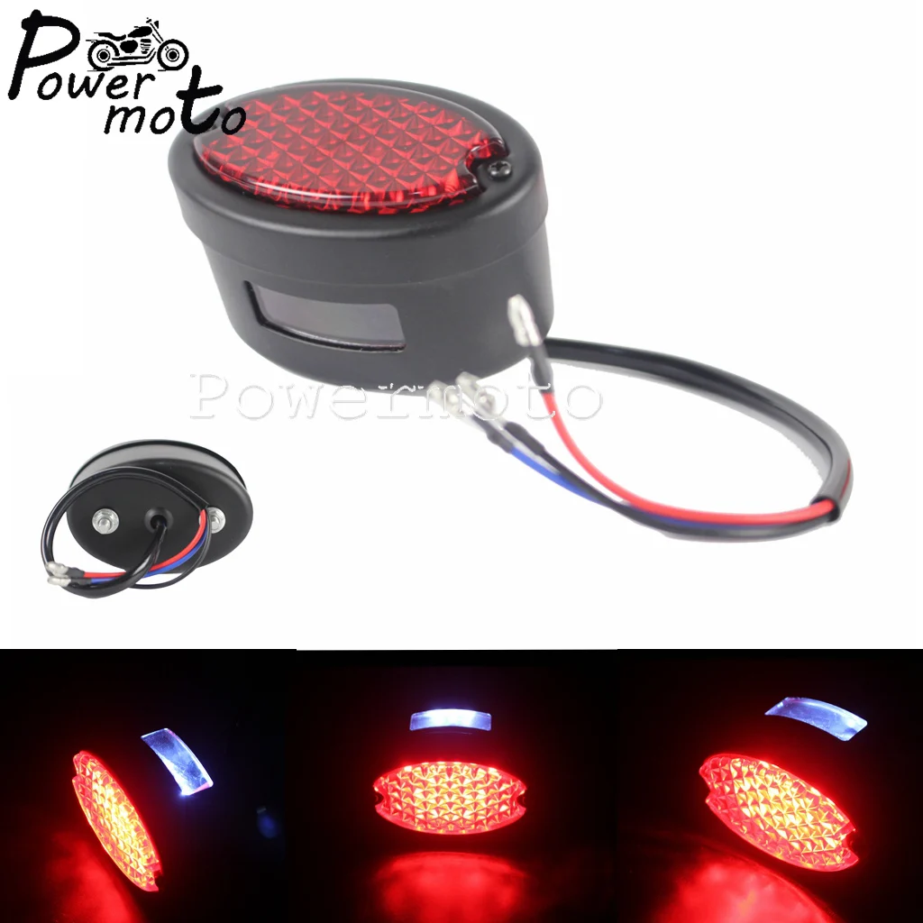 Motorcycle LED Tail Waterproof Tailight Rear Turnning License Plate Lights For Cafe Racer Chopper Bobber Softail Rear Tail Light
Motorcycle LED Tail Waterproof Tailight Rear Turnning License Plate Lights For Cafe Racer Chopper Bobber Softail Rear Tail Light