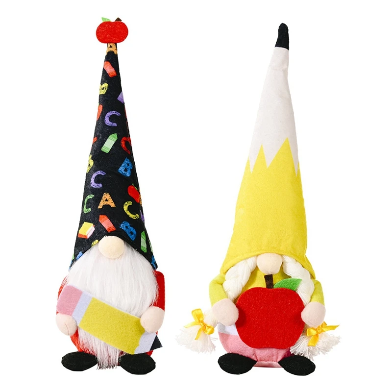 2Pcs Home Decoration Dolls Ornaments Faceless Doll Gnomes Dwarf for the Students' School Season Desk Decor Gift 
2Pcs Home Decoration Dolls Ornaments Faceless Doll Gnomes Dwarf for the Students' School Season Desk Decor Gift
