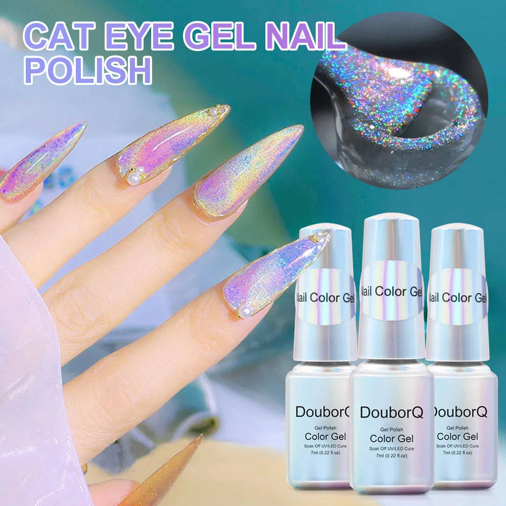 Rainbow Cat Eye Nail Polish Gel Soak Off Phototherapy Gel Laser Rainbow Aurora Varnish Lacquers UV Gel Nail Art
Rainbow Cat Eye Nail Polish Gel Soak Off Phototherapy Gel Laser Rainbow Aurora Varnish Lacquers UV Gel Nail Art